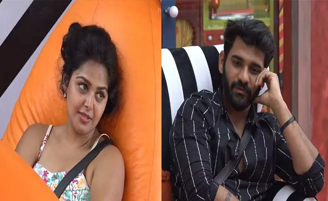 Bigg Boss 4 Telugu: Monal Gajjar Sorry To Akhil Sarthak - Sakshi