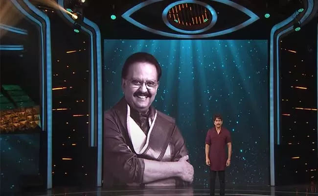 Bigg Boss 4 Telugu: Nagarjuna Akkineni Tribute To SP Balasubrahmanyam - Sakshi