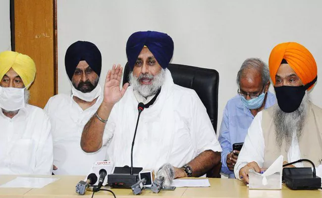 Shiromani Akali Dal pulls out of BJP-led NDA over farm bills - Sakshi