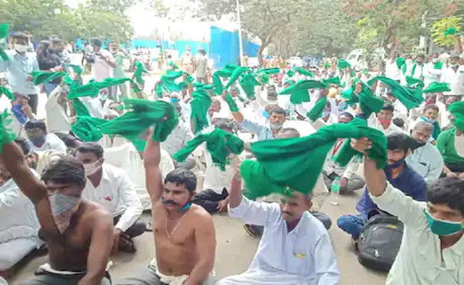 Karnataka Bandh By Farmers On Monday Against State Bills - Sakshi