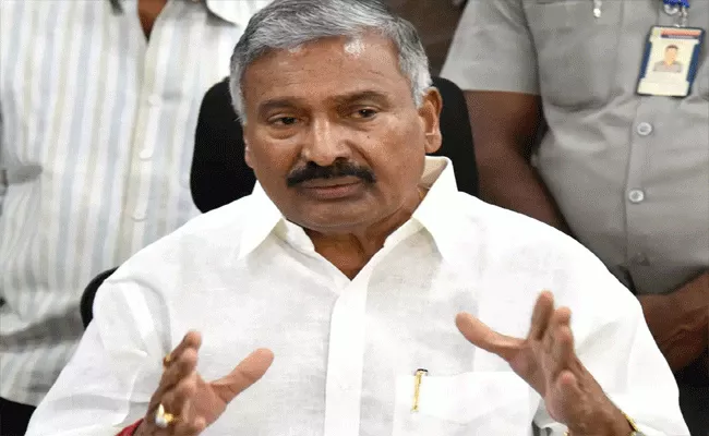 Minister Peddi Reddy Rama Chandra Reddy Fires on TDP  - Sakshi