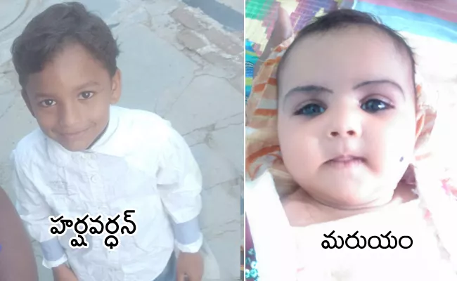 5 Years Old Boy Died Due To Hit By Police Vehicle In Mangalhat - Sakshi