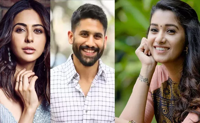  Naga Chaitanya To Romance Rakul Preet Singh And Priya Bhavani Shankar - Sakshi