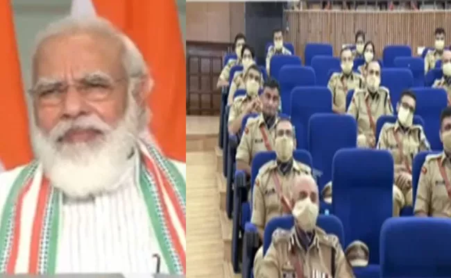 Modi Participated In 71st Batch Of IPS Officers Paasing Out Parade - Sakshi