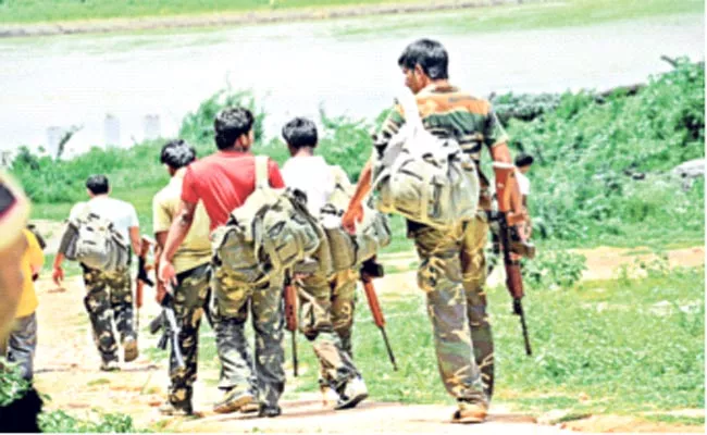 Maoist Encounter: Red Alert At Borders In Warangal - Sakshi