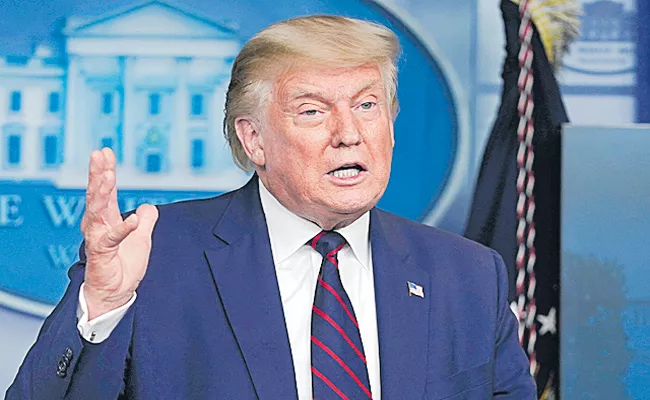 Indian Americans would be voting for me says Donald Trump - Sakshi