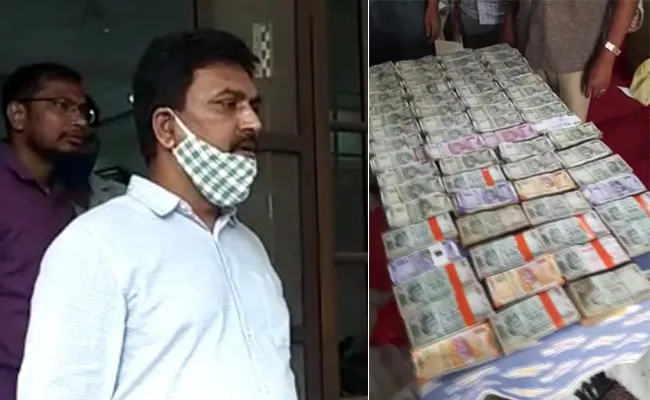 ACB raids: Medak Additional Collector Nagesh caught for demanding Rs 1 crore bribe - Sakshi