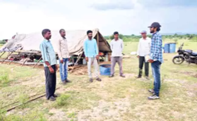 Collection Of Soil Samples For Airport Runway Formation Adilabad - Sakshi