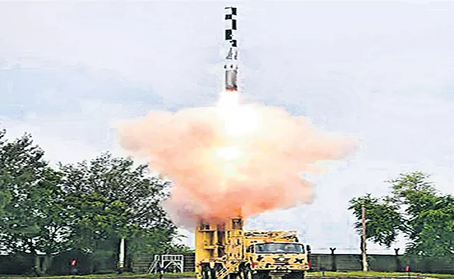 Brahmos Missile Booster Successfully Test Fired - Sakshi