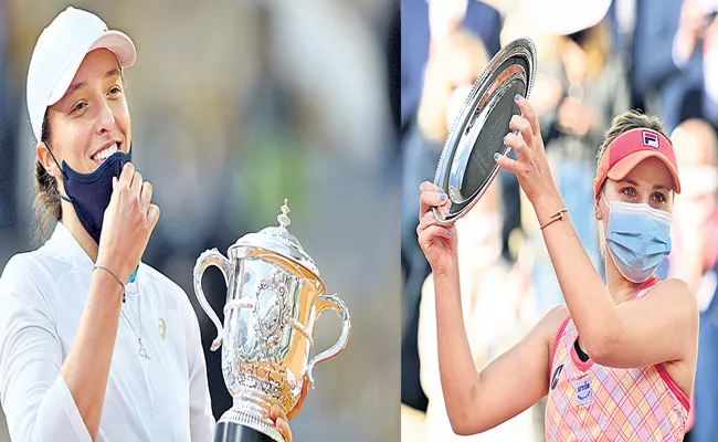 Iga Swiatek Steamrolls Sofia Kenin to Win the French Open - Sakshi