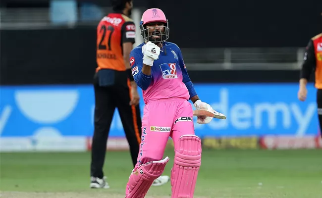 Rajasthan Royals beat Sunrisers Hyderabad by 5 wickets - Sakshi