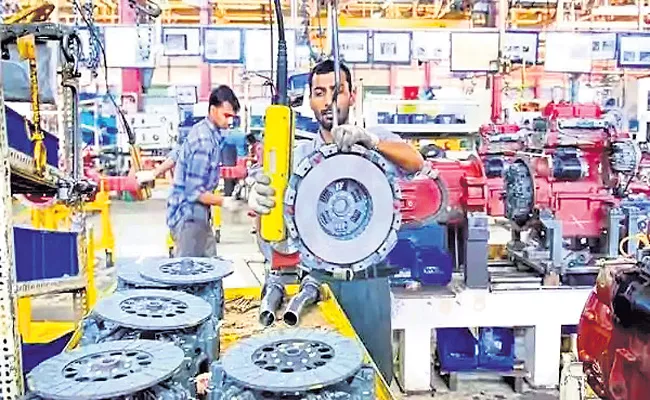 Industrial production declines by 8percent in August - Sakshi