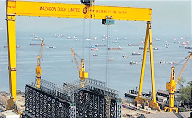 Mazagon Dock Shipbuilders shares list at a premium - Sakshi