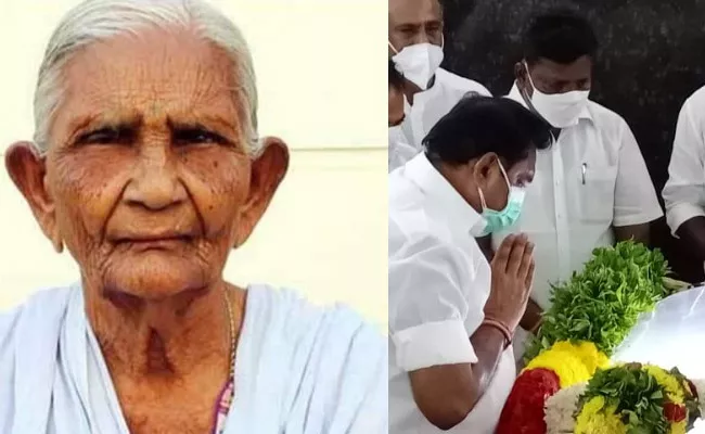 Tamil Nadu CM Edappadi Palaniswamis Mother Passes Away At 93 - Sakshi