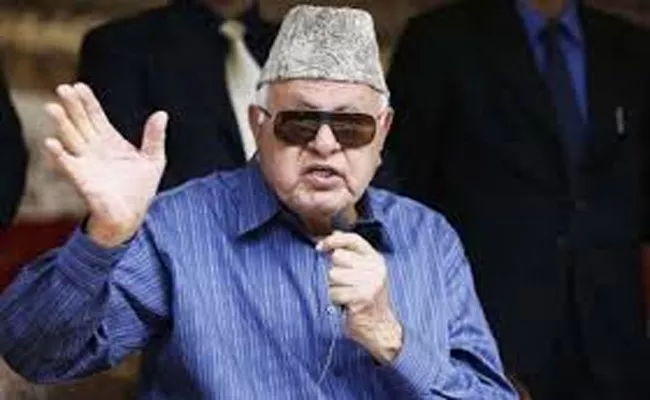 Farooq Abdullah makes controversial remarks - Sakshi