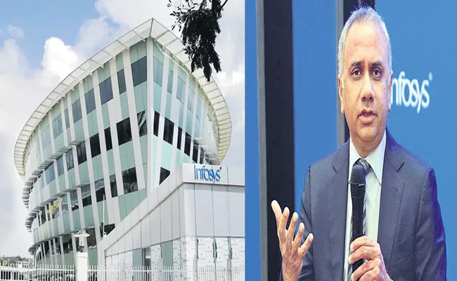 Infosys Q2 Net Profit Up 20.5percent at Rs 4845 Cr - Sakshi