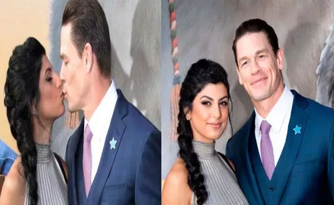 John Cena Secret Marriage With Shay Shariatzadeh - Sakshi