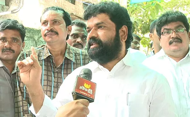 MP Nandigam Suresh Comments On TDP Activist Tries To Attack On Him - Sakshi