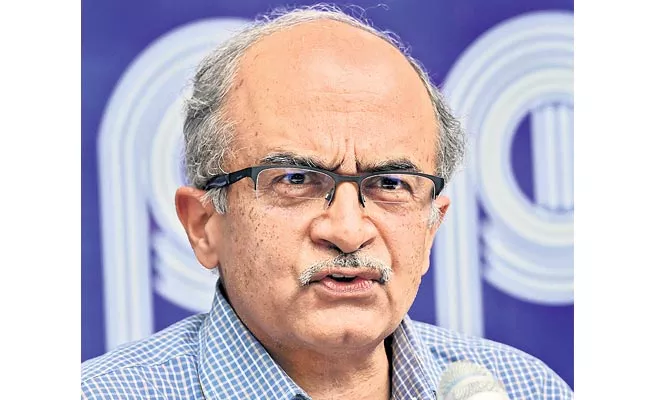 Sakshi Exclusive Interview With Senior Advocate Prashant Bhushan