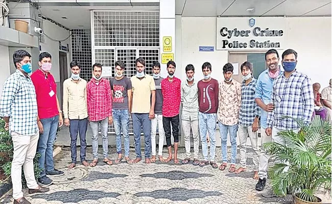 Hyderabad Cyber Crime Police Adventure In Rajasthan - Sakshi