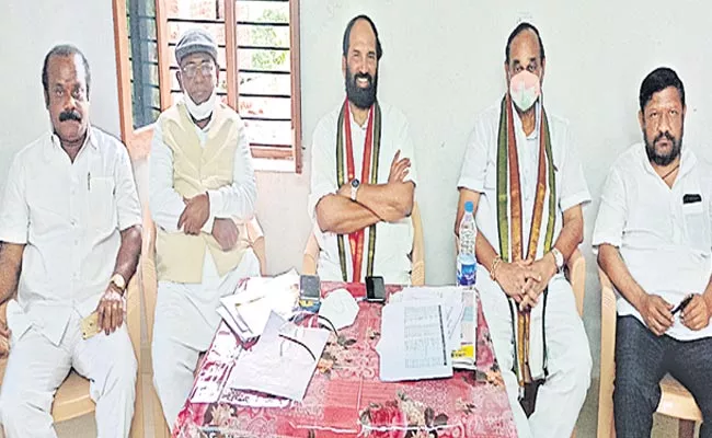 Uttam Kumar Reddy Says Silent war In Dubbaka Bypoll Campaign - Sakshi