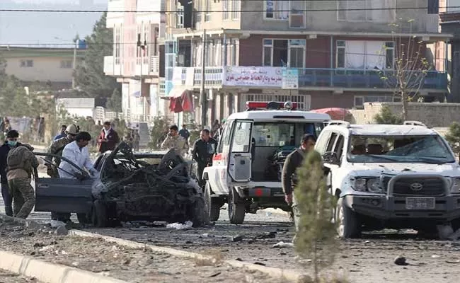 12 Deceased Dozens Wounded In Car Bomb Attack In Afghanistan - Sakshi