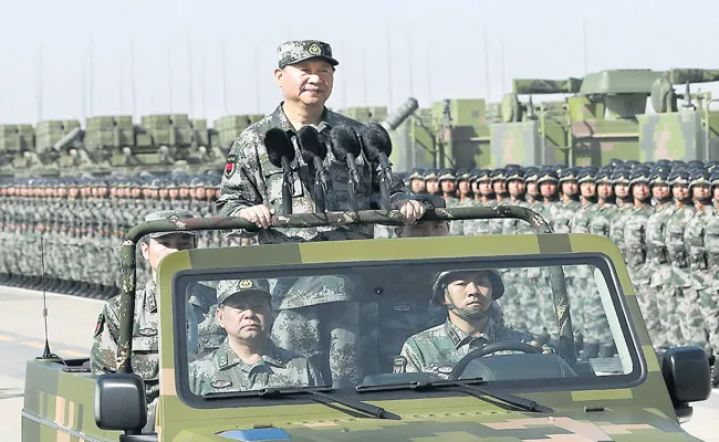 Chinese forces prepare for possible military invasion of Taiwan - Sakshi