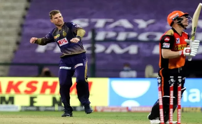 IPL 2020: Lockie Ferguson Outstanding Performance Against SRH - Sakshi