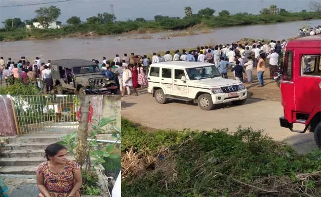 Husbands And Wives Washed Away In Floodwaters At YSR Kadapa - Sakshi