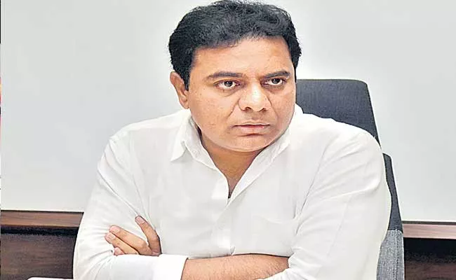 KTR Requests Nitin Gadkari To Sanction Additional Funds For Telangana - Sakshi