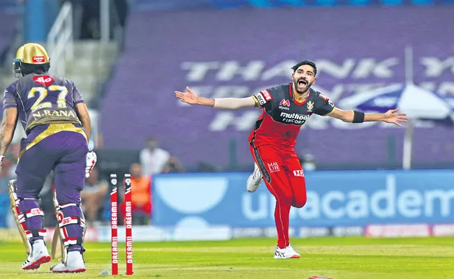 Royal Challengers Bangalore beats Kolkata Knight Riders by 8 wickets - Sakshi