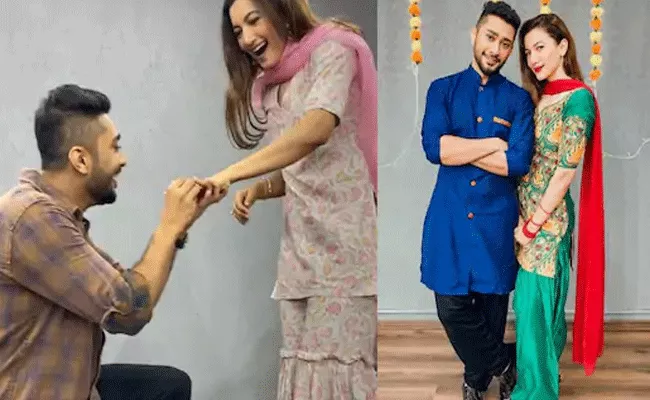 Gauahar Khan Denies Reports Of Marriage With Zaid Darbar - Sakshi