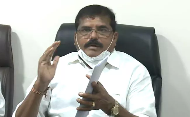 Minister Botsa Satyanarayana Comments Over Gitam University Land Grab - Sakshi