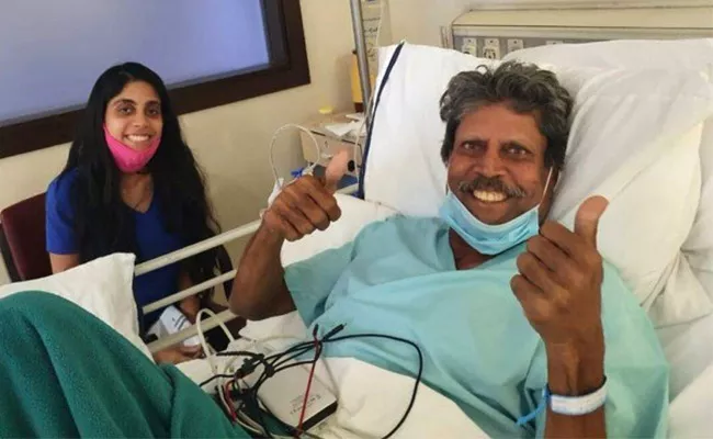 Kapil Dev Discharged From Hospital After Angioplasty - Sakshi