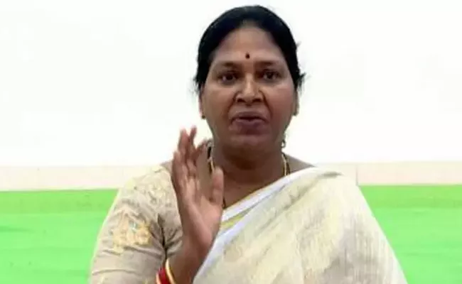 Pothula Sunitha Slams Chandrababu Naidu - Sakshi