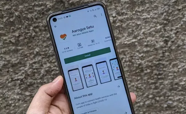 RTI Body Pulls Up Government Over Aarogya Setu App - Sakshi