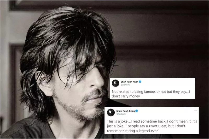 Fan Asked What To Eat To Become Shah Rukh Khan - Sakshi