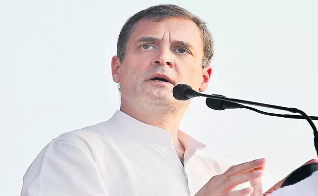 Unfortunate that PM Narendra Modi effigy burnt says Rahul Gandhi - Sakshi