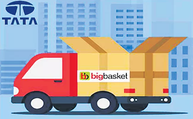 BigBasket in talks to sell majority stake to Tata Group - Sakshi