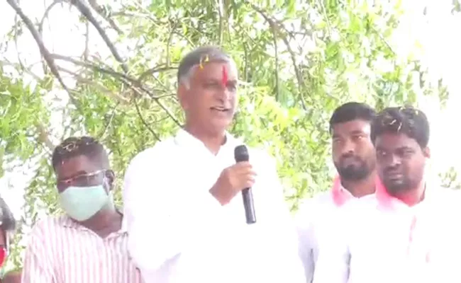 Harish Rao Attends Ghanpur And Gudikandula Campaign Over Dubbaka Elections - Sakshi