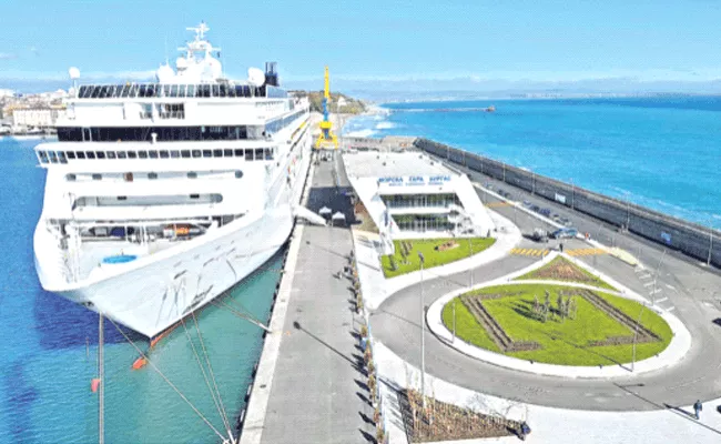 Construction Of Cruise Terminal At Visakhapatnam - Sakshi