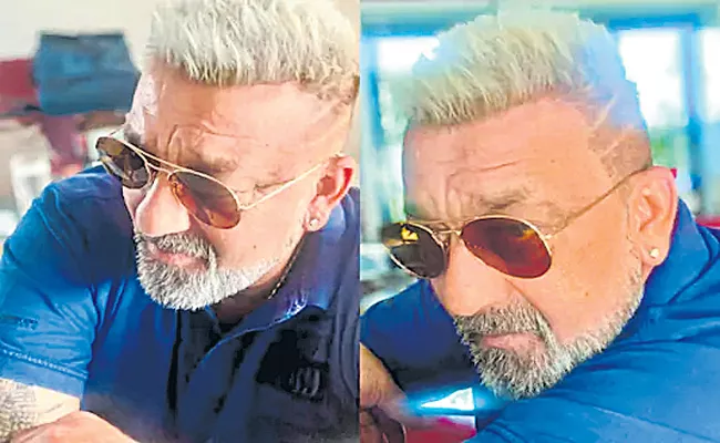 Sanjay Dutt New Hairstyle look - Sakshi