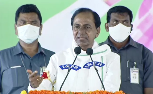 CM KCR Launches Rythu Vedika In Jangaon District - Sakshi