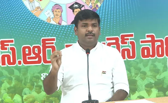 YSRCP MLA Gudivada Amarnath Fires On Sabbam Hari - Sakshi