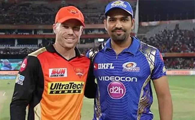 Mumbai Indians Won The Toss Choose To Bat Against SRH In Sharjah - Sakshi