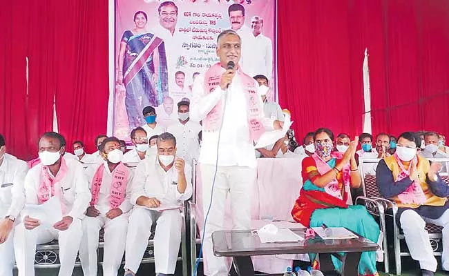 Minister Harish Rao Fires On Congress Party And BJP Party - Sakshi