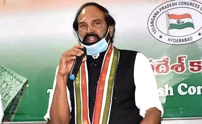 Uttam Kumar Reddy Over Dubbaka Byelection - Sakshi