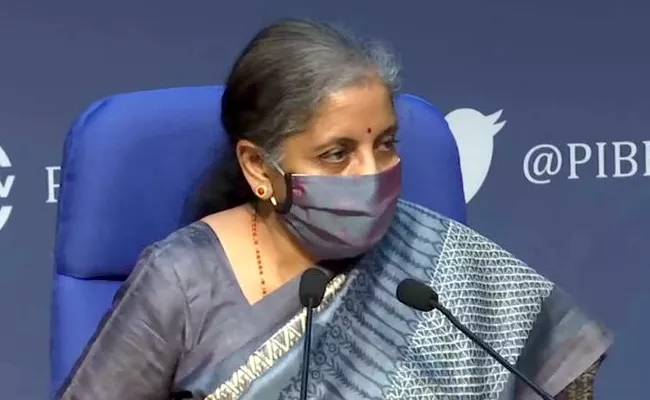 Nirmala Sitharaman Announces Compensation Cess Will Get Disbursed To All States Tonight - Sakshi