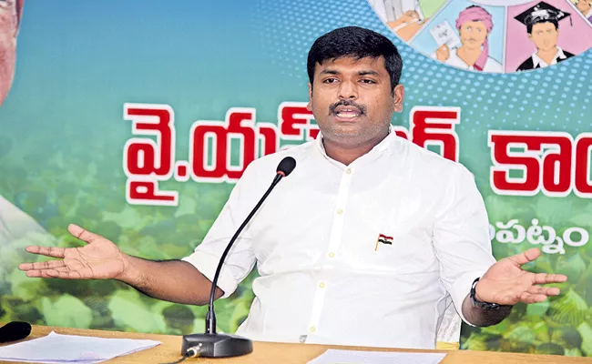 Gudivada Amarnath Comments On Sabbam Hari - Sakshi