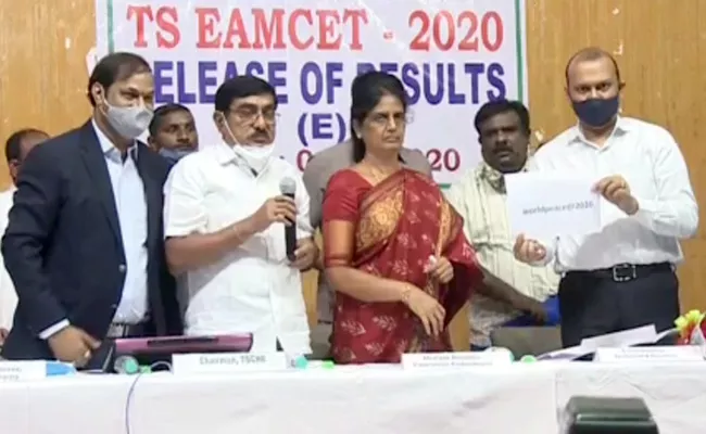 Telangana Eamcet 2020 Results Released October 6Th - Sakshi